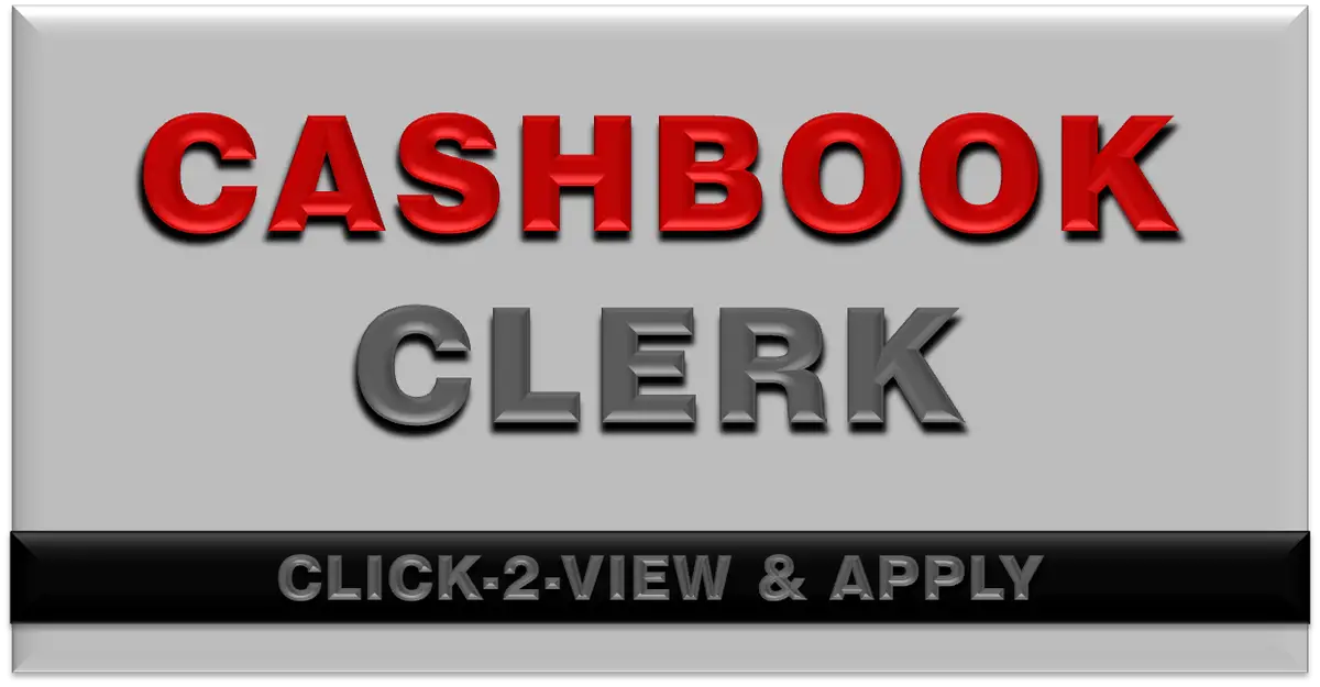 Cashbook Clerk